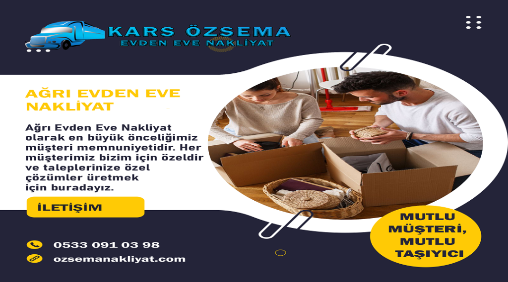 Ağrı Evden Eve Nakliyat